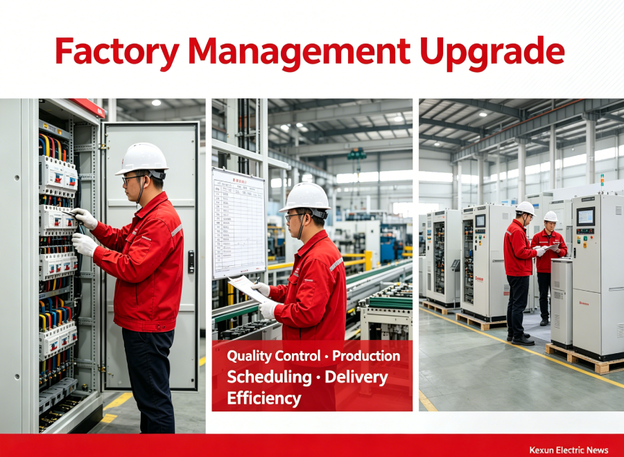 Kexun Electric Confirmat Factory Quality Inspection & Speeds Up Order Delivery for September Rare Exhibition